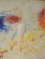 Laurence Courto, Il sole levante (2009), tecnica mista su carta vegetale, cm 32x40