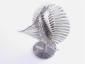 Eugenio Coppo, 09 10 31 - Disco dinamico (2009), 39 elementi, acciaio inossidabile, cm 24x31 d