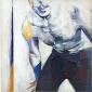 David Agenjo, Impotence (2008), acrilico su tela, cm 60x60