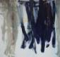 Petra Mattes, o.T. (2009), tecnica mista su tela, cm 100x100