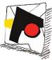 Alexander Calder, Composition (1976), litografia originale a colori, mm 243x270
