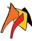 Alexander Calder, Dance (1963), litografia originale a colori, mm 250x291