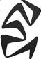 Alexander Calder, Equilibre (1968), litografia originale a colori, mm 255x380