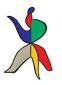 Alexander Calder, Le bonnet (1963), litografia originale a colori, mm 218x322