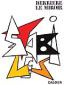 Alexander Calder, Stabiles-Couverture (1963), litografia originale a colori, mm 247x277
