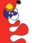 Alexander Calder, Vagues (1968), litografia originale a colori, mm 245x380