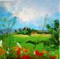 Joy Moore, Banengo estiva (2008), acrilico su tela, cm 25x25