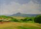 Joy Moore, Langhe 4 (2005), olio su tela, cm 35x25