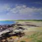 Joy Moore, Rocky Beach, West Ireland (2004), olio su tela, cm 75x75