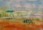 Joy Moore, Verso Bra da Cherasco (2009), acquerello, cm 36x25