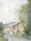 Gian Pietro Farina, Sulla strada per Canelli (2004), acquerello, cm 36x49