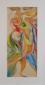 Manuela Nicolini, La musa (2007), tecnica mista su MDF, cm 36x84
