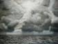 Juan Angel Gmez Gonzlez, Tormenta en el mar (2010), pastello su carta, cm 65x50