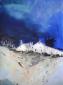 Simone Ari, Dorf 2 (2009), tecnica mista su carta, cm 56x75