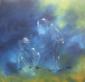Luigia Cuttin, Senza titolo (2010), olio su tela, cm 80x80