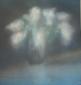 Daniel Lifschitz, Vaso con lilla bianco (2010), cm 61x61