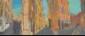 Paolo Ielli, Modena centro (2008), acquerello su carta, cm 100x50