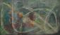 Fiamma Morelli, Caduta con abbandono (1993), acrilico su masonite, cm 75x45