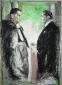Alessio Gessati, Ciao Bogie 12 (2011), tecnica mista su carta, cm 35x50