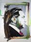 Alessio Gessati, Ciao Bogie 13 (2011), tecnica mista su carta, cm 35x50