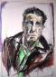 Alessio Gessati, Ciao Bogie 17 (2011), tecnica mista su carta, cm 35x50