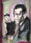 Alessio Gessati, Ciao Bogie 20 (2011), tecnica mista su carta, cm 35x50