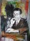 Alessio Gessati, Ciao Bogie 27 (2011), tecnica mista su carta, cm 35x50