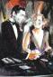 Alessio Gessati, Clark Gable 04 (2012), tecnica mista su carta, cm 35x50