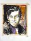 Alessio Gessati, Clark Gable 08 (2012), tecnica mista su carta, cm 35x50