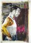 Alessio Gessati, Clark Gable 09 (2012), tecnica mista su carta, cm 35x50