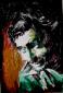 Alessio Gessati, Clark Gable 11 (2012), tecnica mista su carta, cm 35x50
