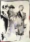 Alessio Gessati, Clark Gable 16 (2012), tecnica mista su carta