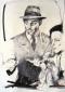 Alessio Gessati, Clark Gable 17 (2012), tecnica mista su carta