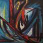 Fiamma Morelli, Katrina (2011), acrilico su masonite, cm 46x46