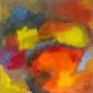 Cornelia Regine Prawitt, Ein Vogel im Schatten der Hitze (A bird in the shadow of the heat) (2012), olio su tela, cm 50x50