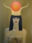 Gerhard Wollner, Isis (2009), tecnica mista su tela, cm 50x70