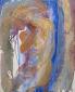 Kohlene Hendrickson, Mercure, encausto e tecniche miste su legno, cm 90x110