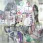 Regina Bucher, Sweet surprise (2012), tecnica mista su tela, cm 40x40