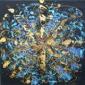 Venere Chillemi, Galassia Andromeda (2012), acrilico su tela, cm 50x50