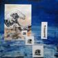 Luigia Cuttin, Meditazione (2012), tecnica mista su tela, cm 50x50