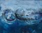 Nadia Larosa, Onde (2011), tecnica mista su tela, cm 43x33