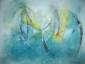 Patrizia Simonetti, Tempesta prima della quiete (2012), tecnica mista su carta, cm 63x50