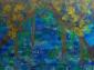 Feofeo, La magia del bosco (2011), tecnica mista su tela, cm 80x60