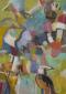 Erna Lang, Innere Freiheiten 1 (2012), tecnica mista su tela, cm 70x100