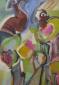Erna Lang, Innere Freiheiten 2 (2012), tecnica mista su tela, cm 70x100