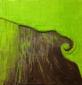 Lorella Lion, Coup de coeur (2013), tecnica mista su tela, cm 50x50