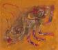 Conte, Battito del pensiero (2009), tecnica mista su tela, cm 70x60