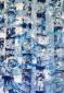 Feofeo, Polo Nord (2013), tecnica mista su tela, cm 60x120