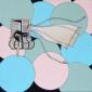 Gaby Muhr, Daydreams (2013), acrilico su tela, cm 80x80