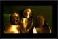 Walter Dorsch, Masken 2 (2014), fotografia su alluminio, cm 60x40